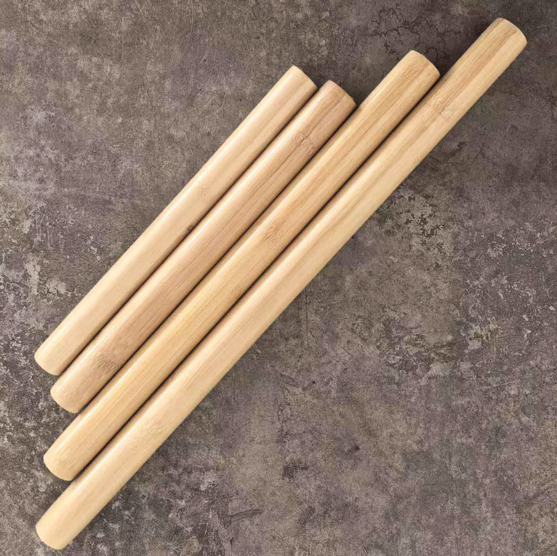 多规格实竹木不粘压面棍饺子皮擀面棍面粉棍大中小号竹制烘焙擀面详情1