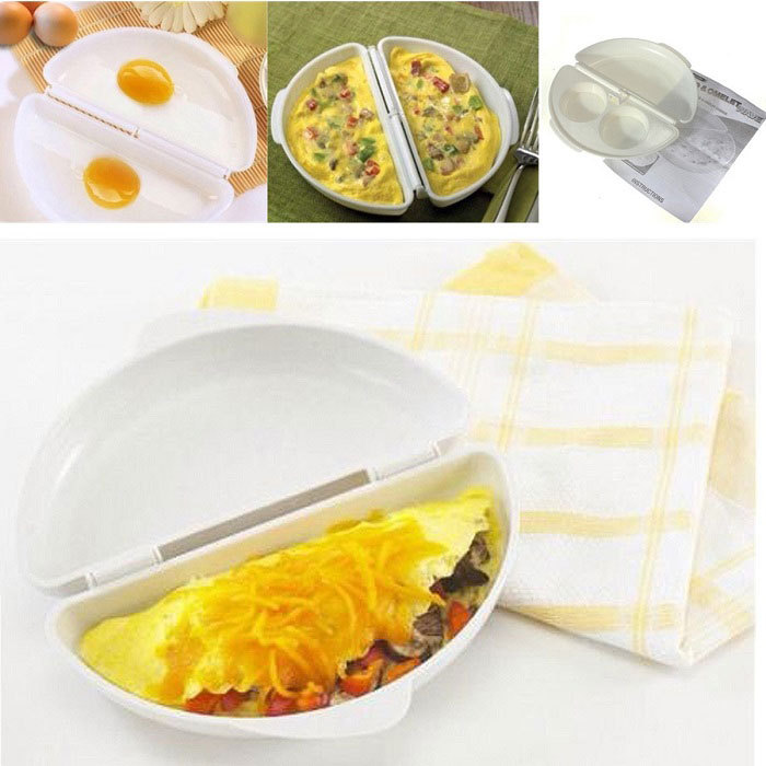 TV产品厂家直销EGG&OMELETWAVE微波炉蒸蛋盘煎蛋器煮蛋器模具详情3