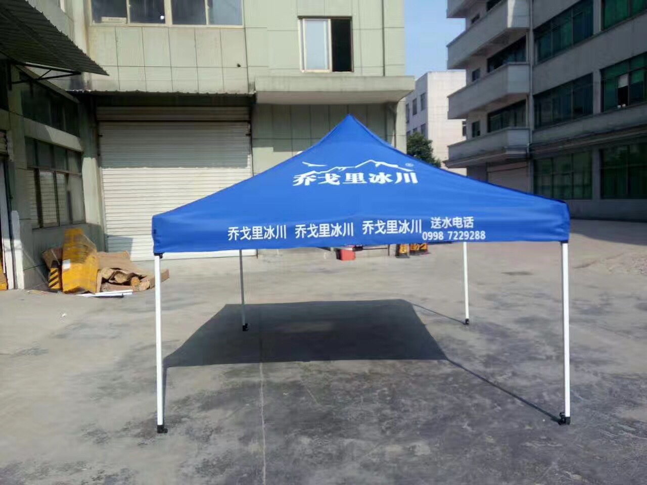 广告四脚帐篷 3x3厂家直销 遮阳遮雨 厂家直销0详情1