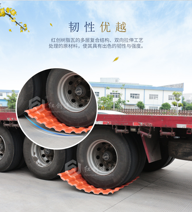 厂家直销合成树脂瓦 别墅瓦片隔热屋面瓦 屋顶塑料建材仿古琉璃瓦详情6