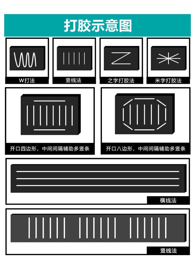 工厂直销代钉胶强力免钉胶防水免打孔卫浴五金快干型玻璃胶万能胶详情10