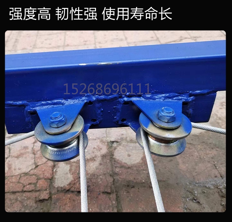 电动脚手架300/500kg升降机5米8米智能移动升降平台可折叠小型电动脚手架车详情10