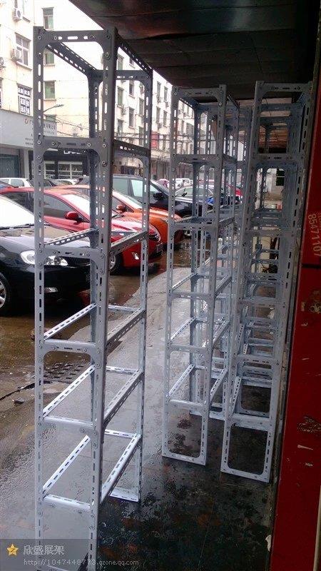三角铁货架展示架白色角铁角钢详情6