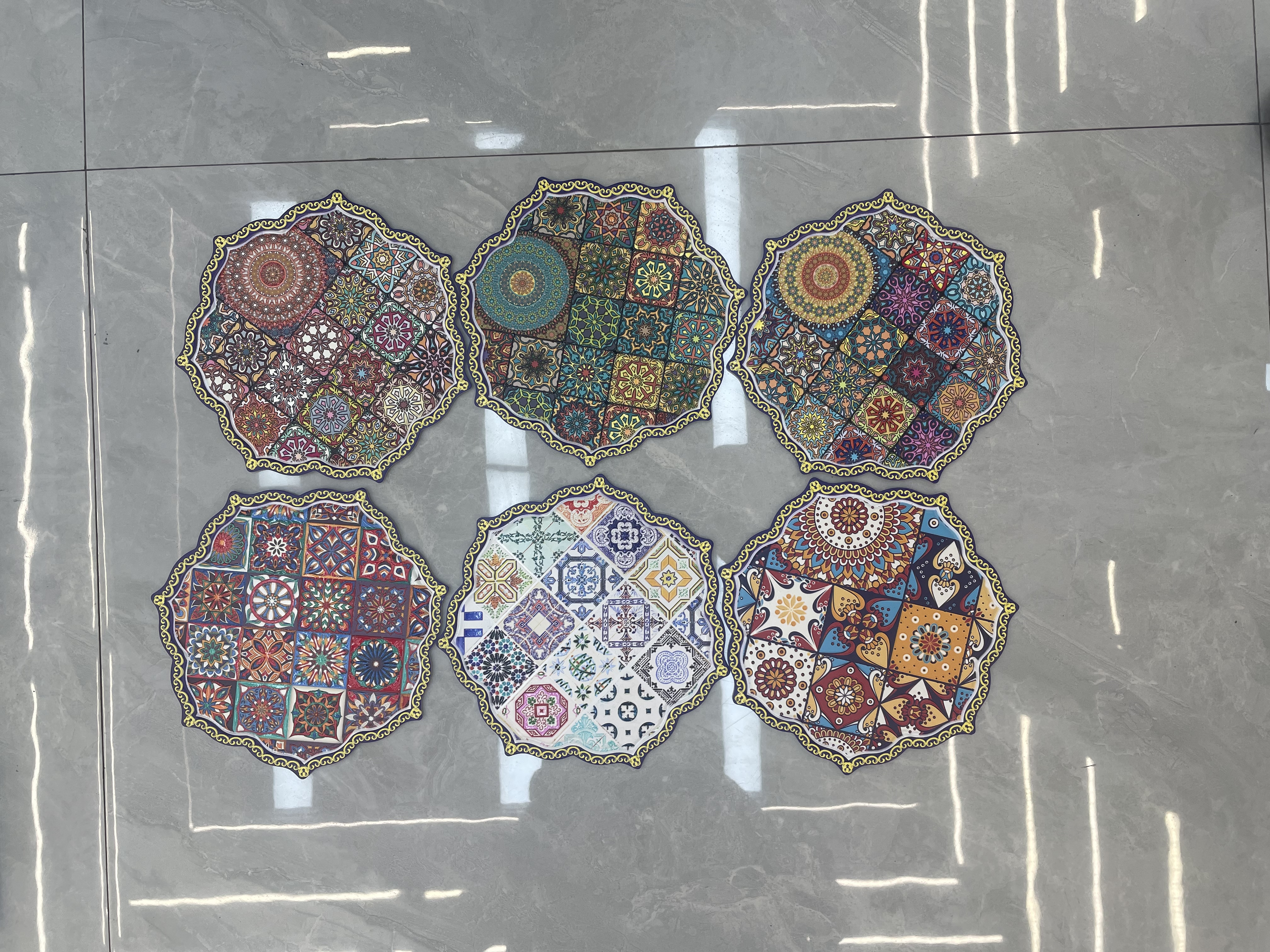 铁质餐垫，3D立体打印详情1
