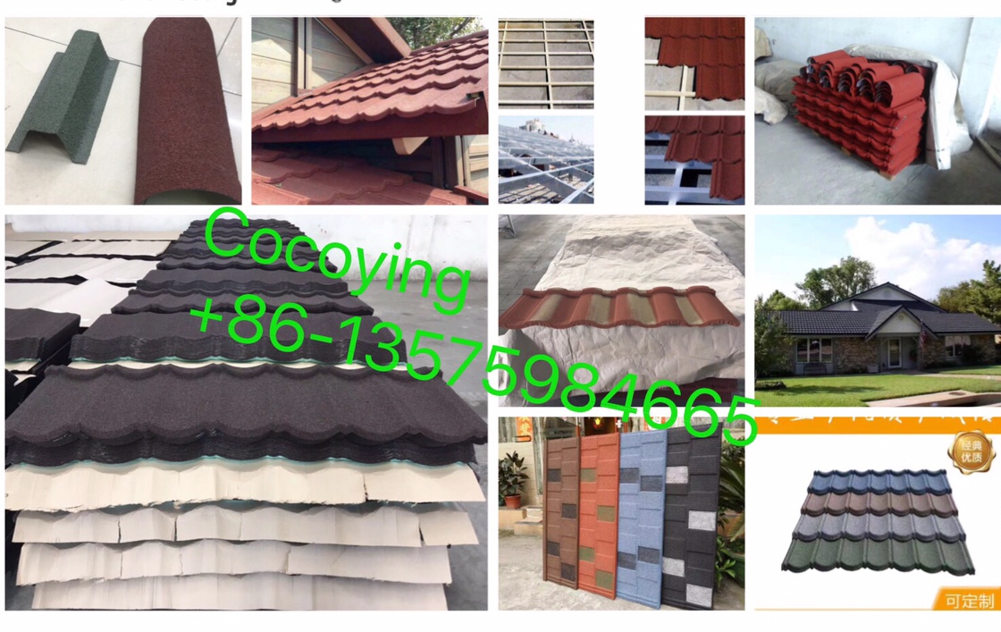 彩石瓦color steel stone roofing详情6