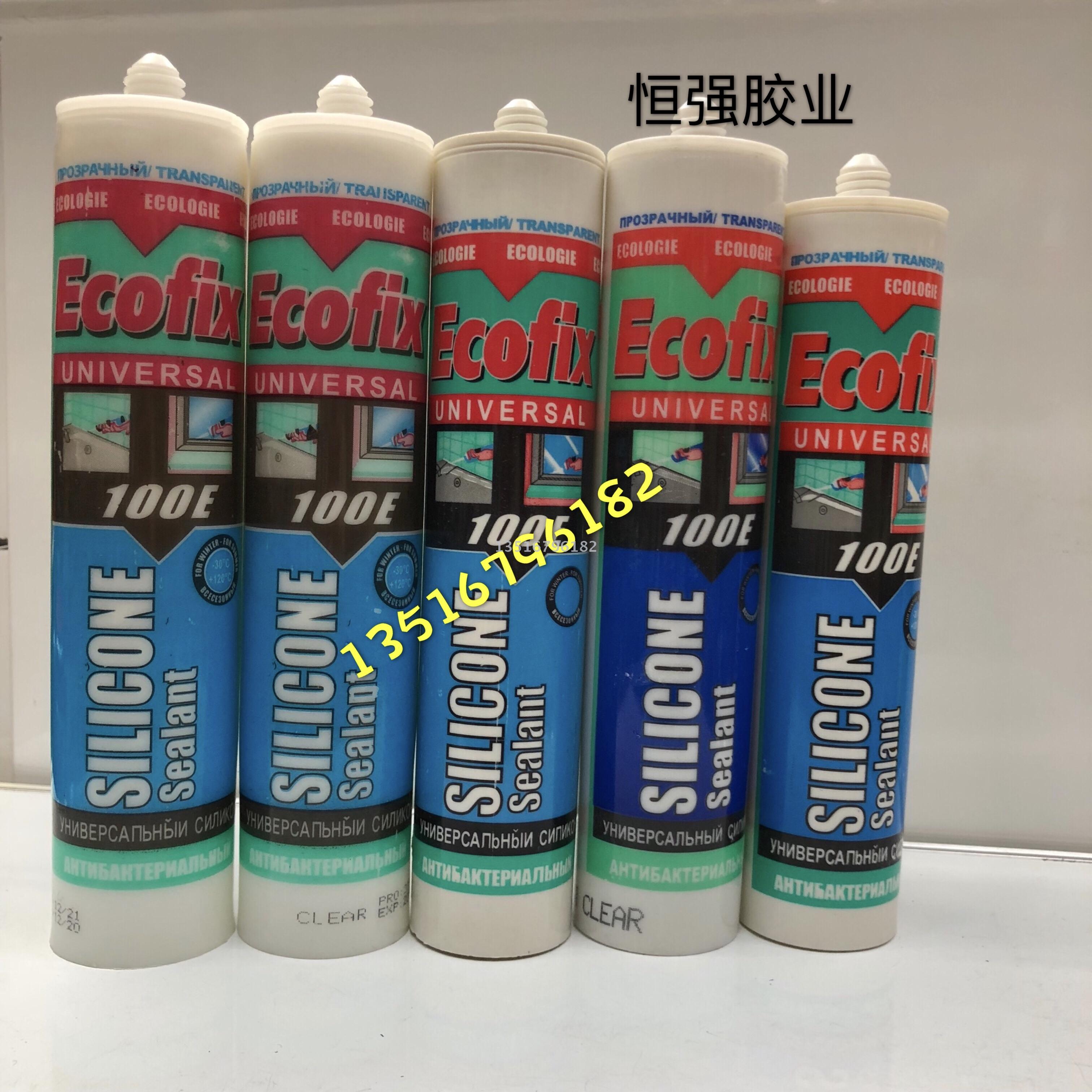 Ecofix 玻璃胶 硅酮耐候玻璃胶 中性硅酮玻璃胶详情1