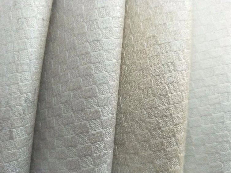 酒店装饰现代简约中式墙布pvc工程墙布十字布基详情4