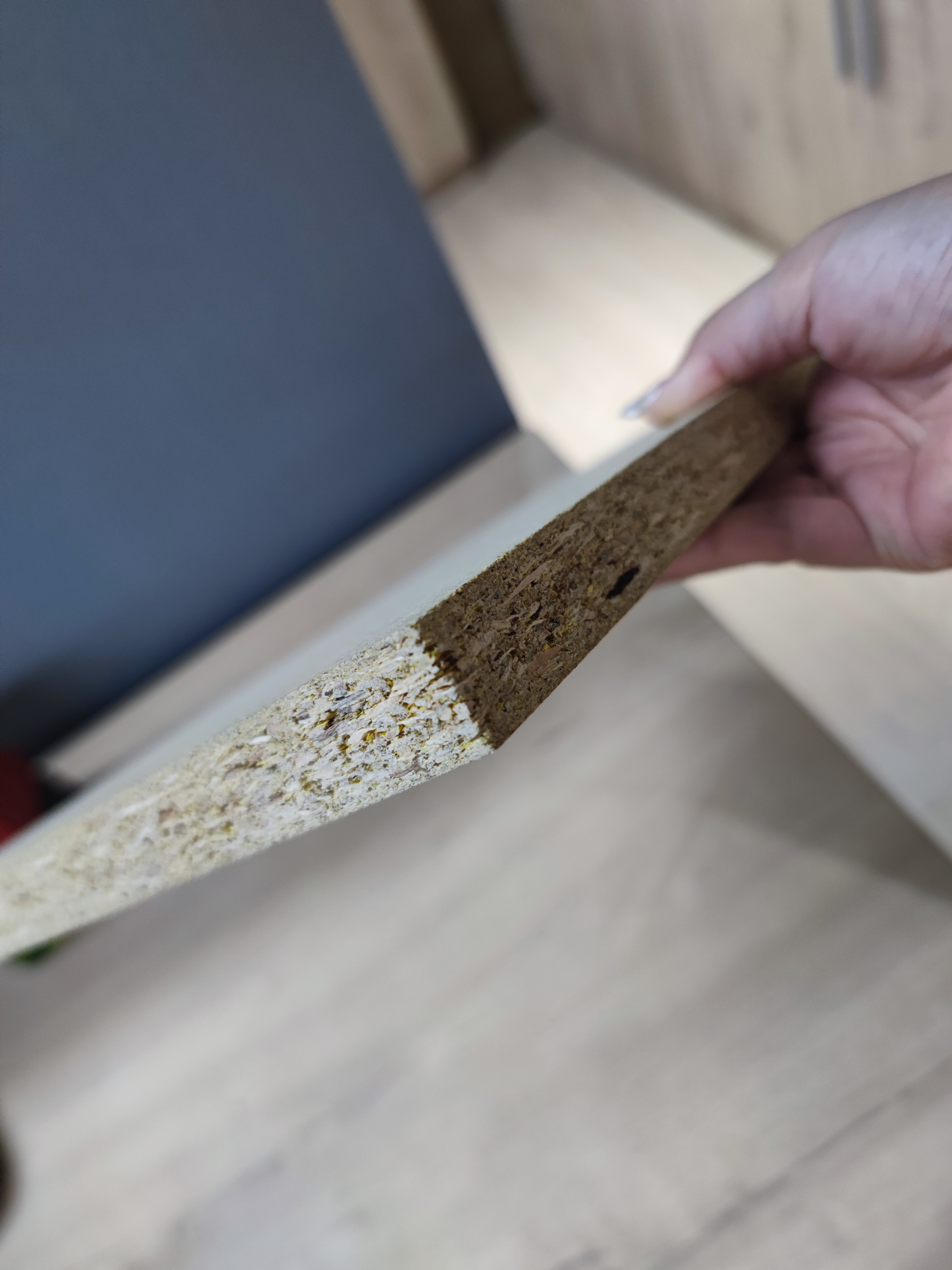 刨花板particleboard chipboard松木E0 E1级 贴面家具板材详情11