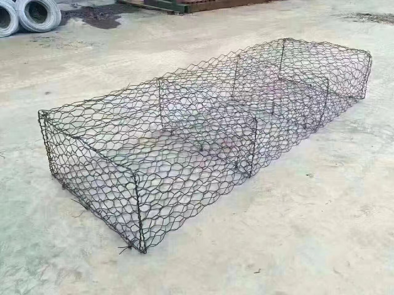 镀锌石笼网卷边坡支护格宾石笼网河道治理石笼绿滨垫雷诺护垫河道石笼网格宾网厂家 堤防防汛铅丝石笼网箱 雷诺护垫格宾石笼网详情2