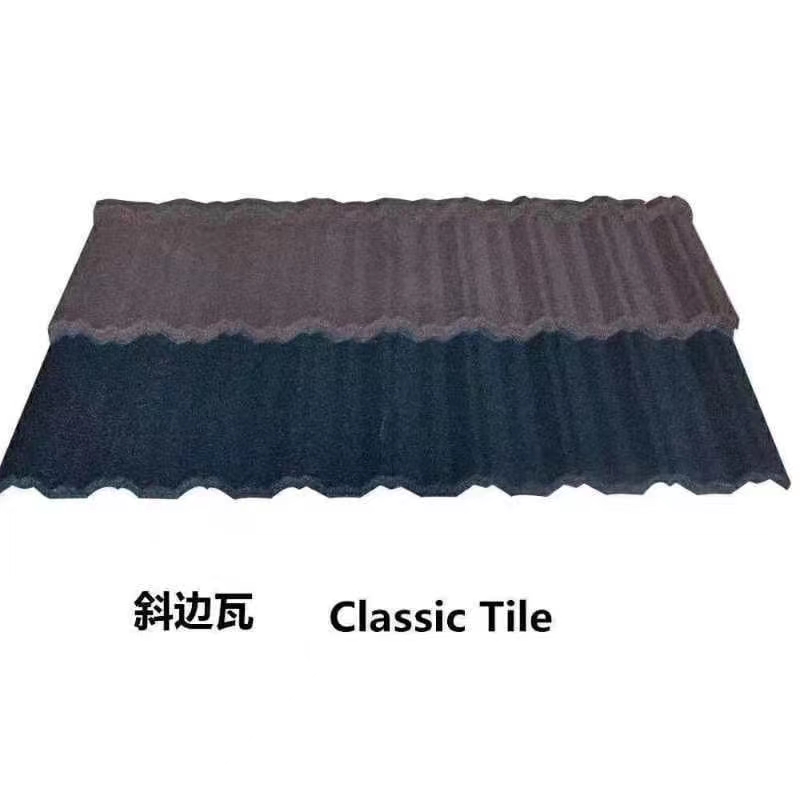 厂家直销金属彩石瓦 屋顶瓦 瓦片 铁皮瓦 石头瓦 别墅瓦 彩砂瓦 金属瓦 屋脊瓦 专业出口非洲质量保证,彩石瓦。详情3