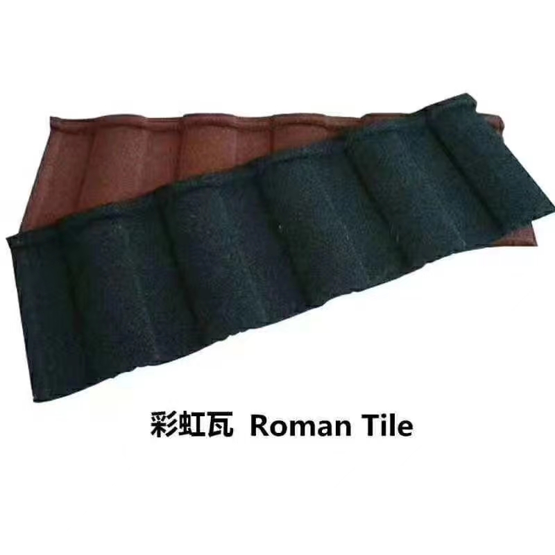 厂家直销金属彩石瓦 屋顶瓦 瓦片 铁皮瓦 石头瓦 别墅瓦 彩砂瓦 金属瓦 屋脊瓦 专业出口非洲质量保证,彩石瓦详情6