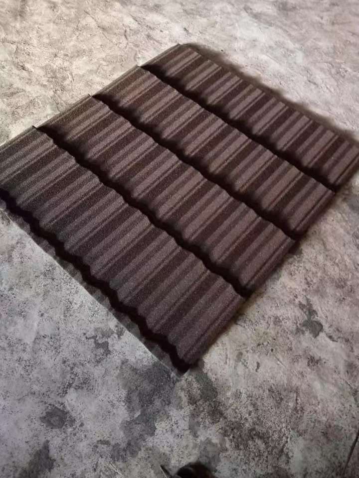 厂家直销金属彩石瓦 屋顶瓦 瓦片 铁皮瓦 石头瓦 别墅瓦 彩砂瓦 金属瓦 屋脊瓦 专业出口非洲质量保证,彩石瓦详情5