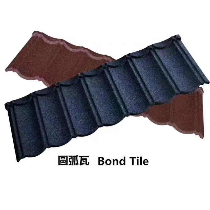 厂家直销金属彩石瓦 屋顶瓦 瓦片 铁皮瓦 石头瓦 别墅瓦 彩砂瓦 金属瓦 屋脊瓦 专业出口非洲质量保证,彩石瓦详情3