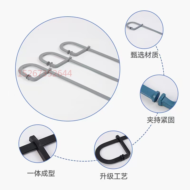 G型步步紧 木工夹  泥工夹  步步紧拉紧器  卡口步步紧  水泥夹  G型泥工夹 可调节卡勾紧固件模板夹详情7