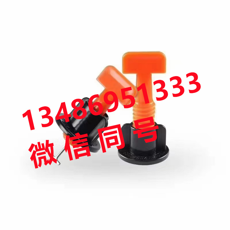 瓷砖找平器定位调平器 铺贴砖工具十字卡子推紧钳子钢针T型找平器详情1