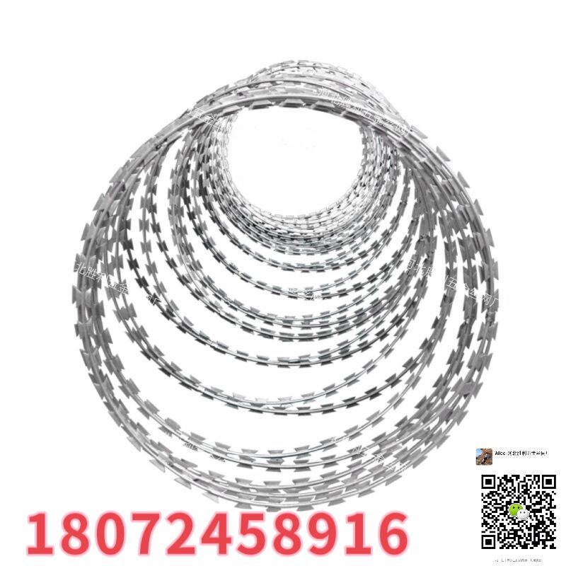 刀片刺绳 刀片刺丝 刀片刺网  铁丝网 刀刺 优势产品 河北货源工厂 bto-22 x7kg 10m详情1