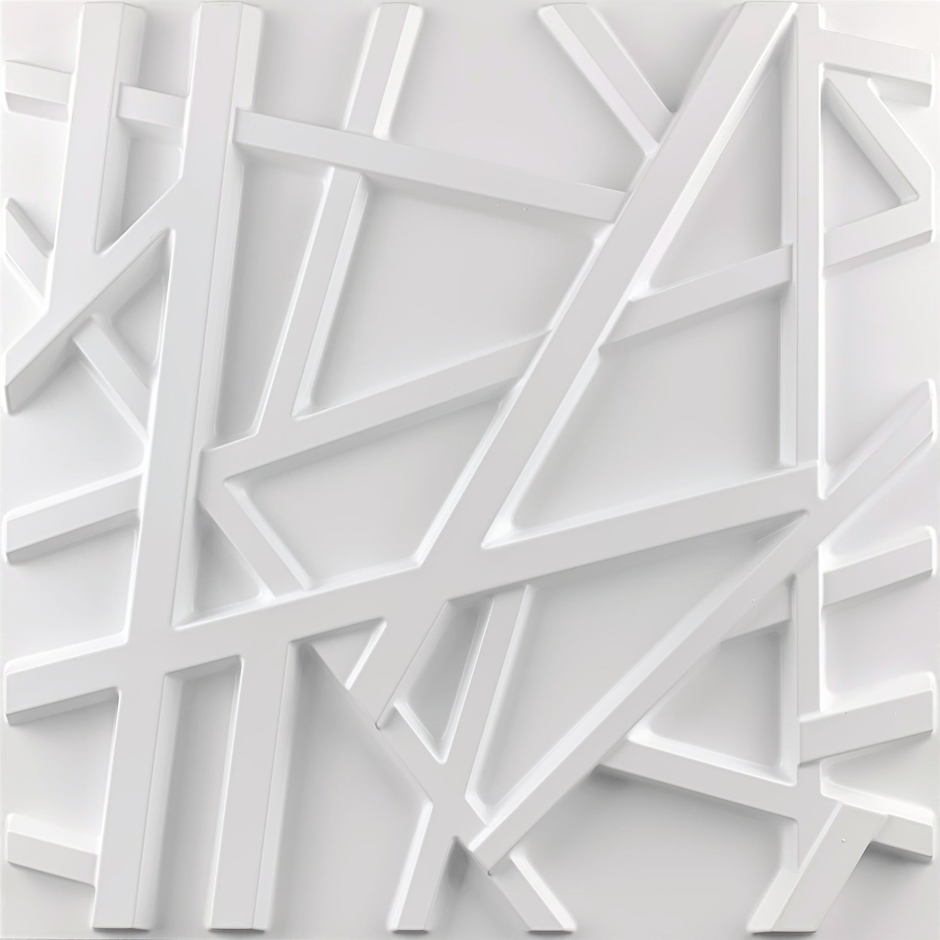 三维装饰立体墙板Wallpanel白色波浪3D墙板时尚装饰墙板防水防阻燃详情1
