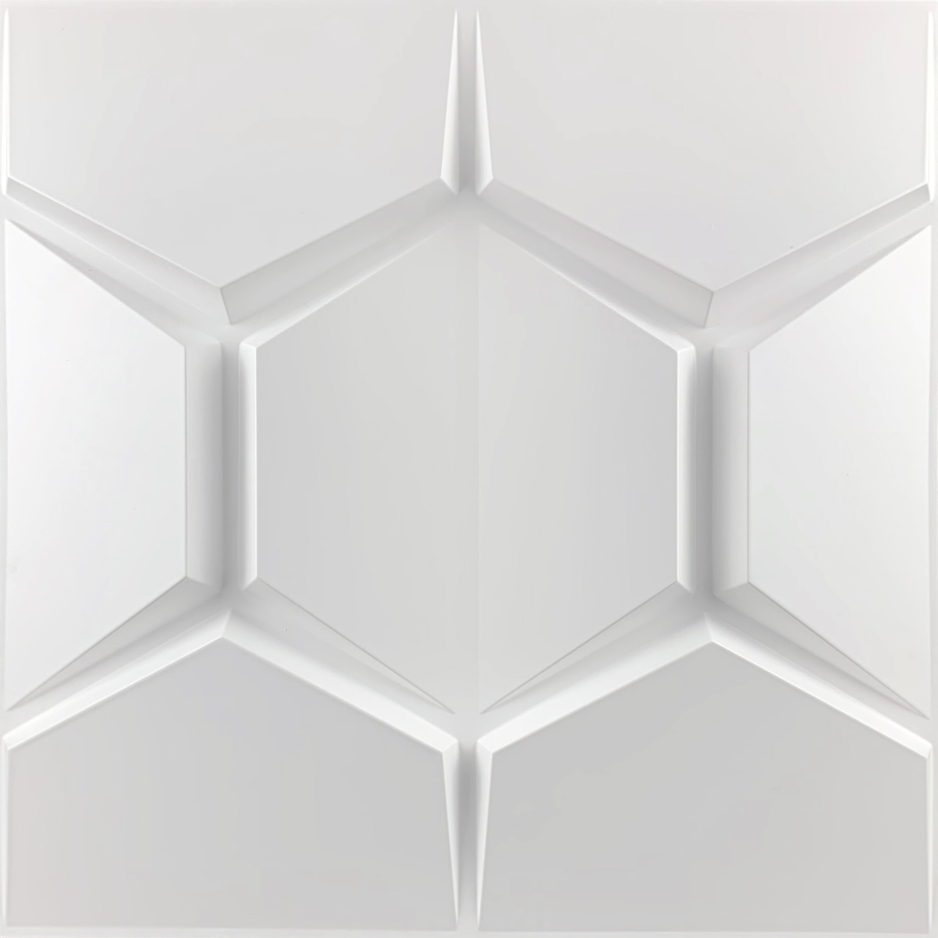 三维装饰立体墙板Wallpanel白色波浪3D墙板时尚装饰墙板防水防阻燃详情2