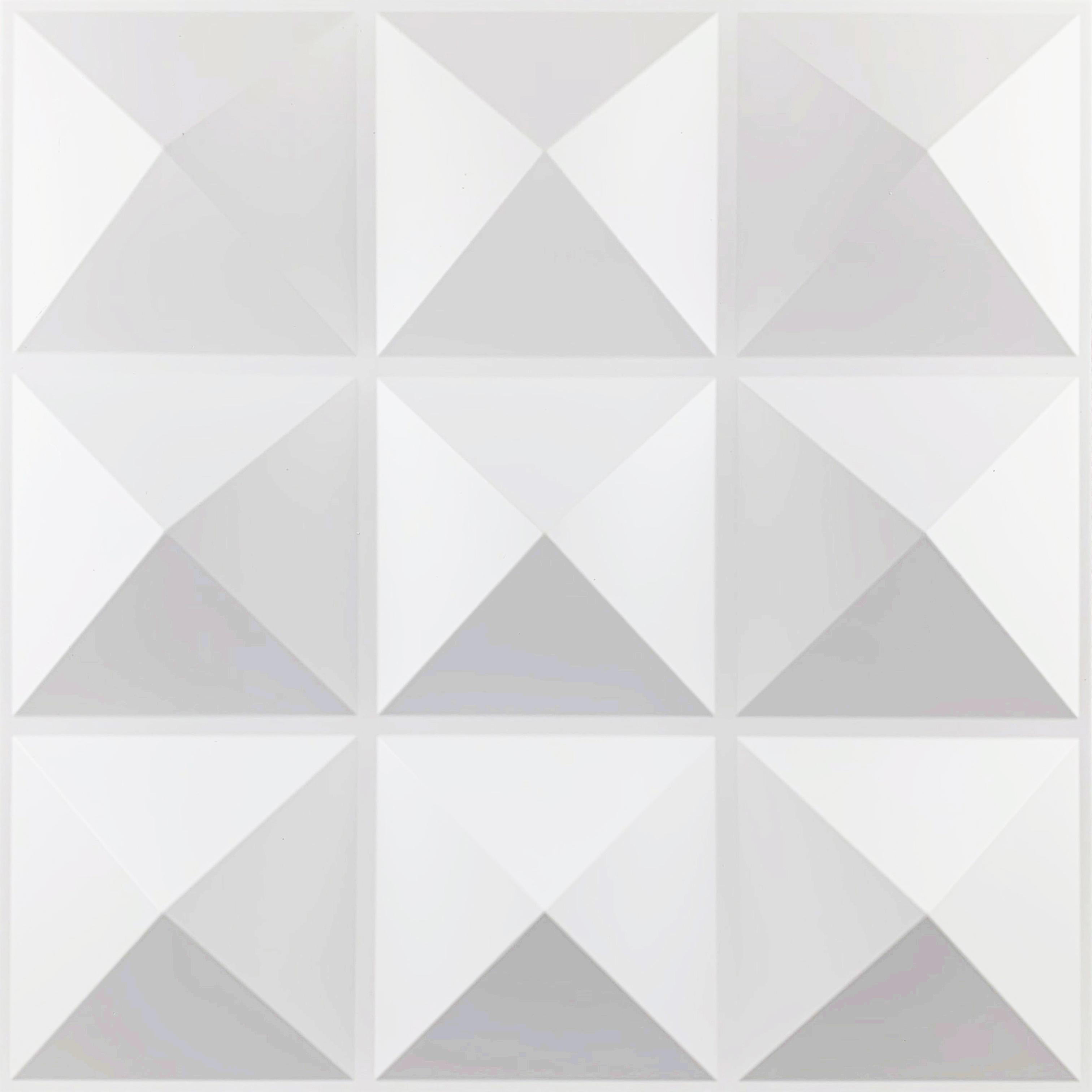 三维装饰立体墙板Wallpanel白色波浪3D墙板时尚装饰墙板详情3