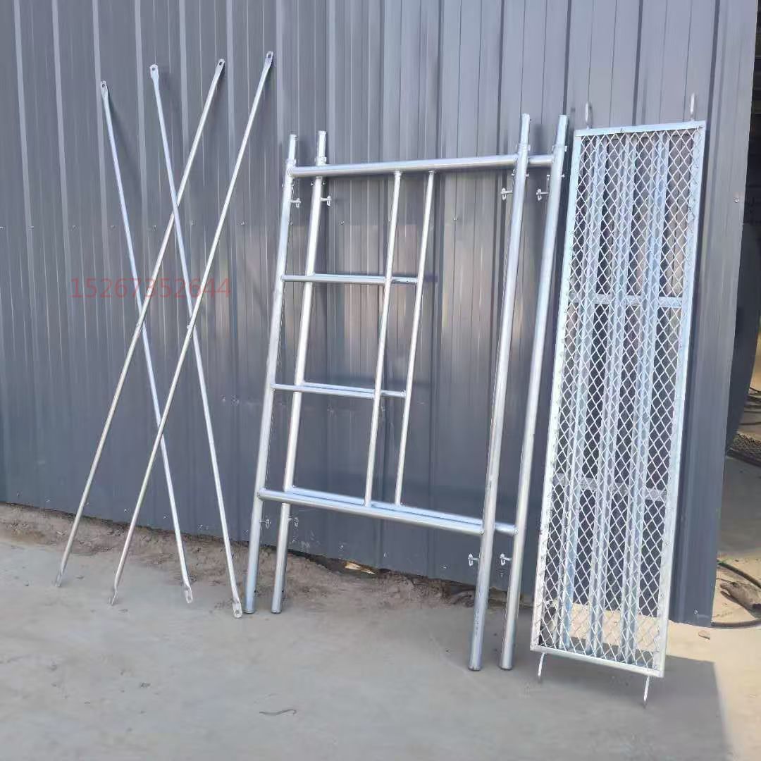 脚手架 移动脚手架  四杠脚手架  梯式脚手架  镀锌脚手架  建筑工地脚手架  龙门架  脚手架全套详情5