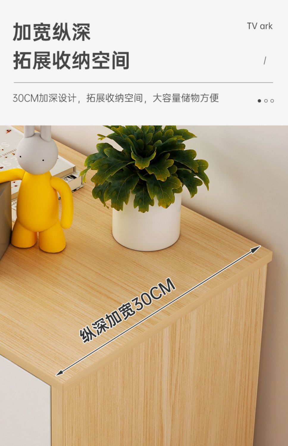 电视机柜子落地式家用新款现代简约电视柜小户型窄小出租房电视柜详情12
