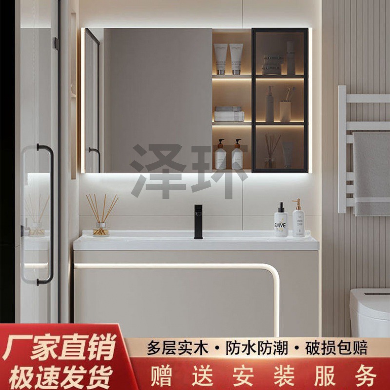 z澤瞏工厂直營家用餐边柜厨房碗柜橱柜收纳储物子柜现代靠墙高柜详情3