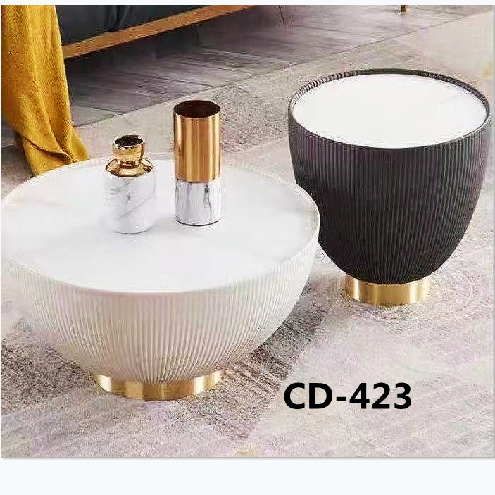 吕字家具-岩板茶几现代简约大理石小桌子小户型沙发边茶几客厅家用轻奢详情1