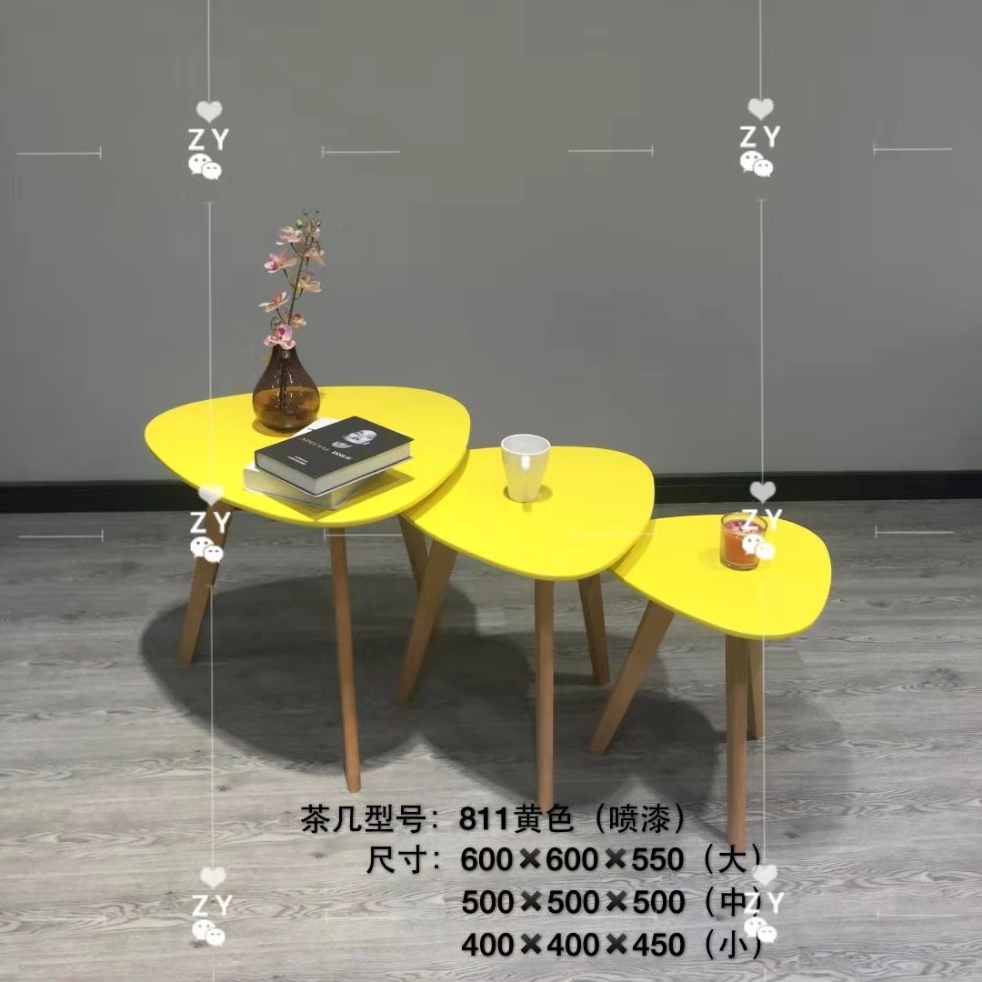 吕字家具-边几烤漆茶桌茶几简约客厅家用小户型桌子轻奢现代简易北欧网红详情4