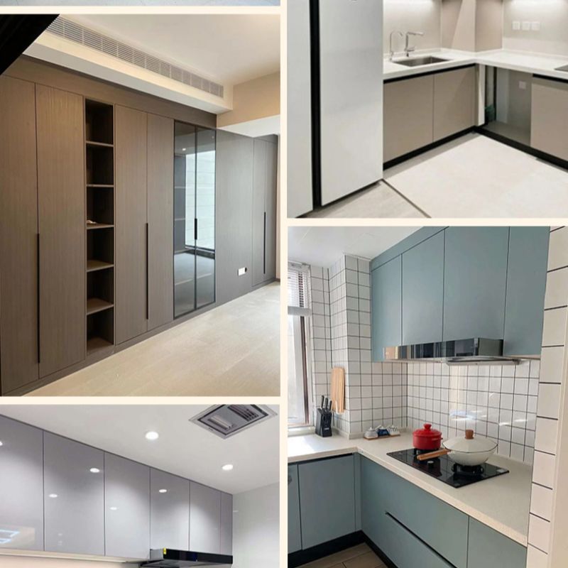 全屋定 制衣柜现代简约爱格福人板家用卧室整体家具详情1