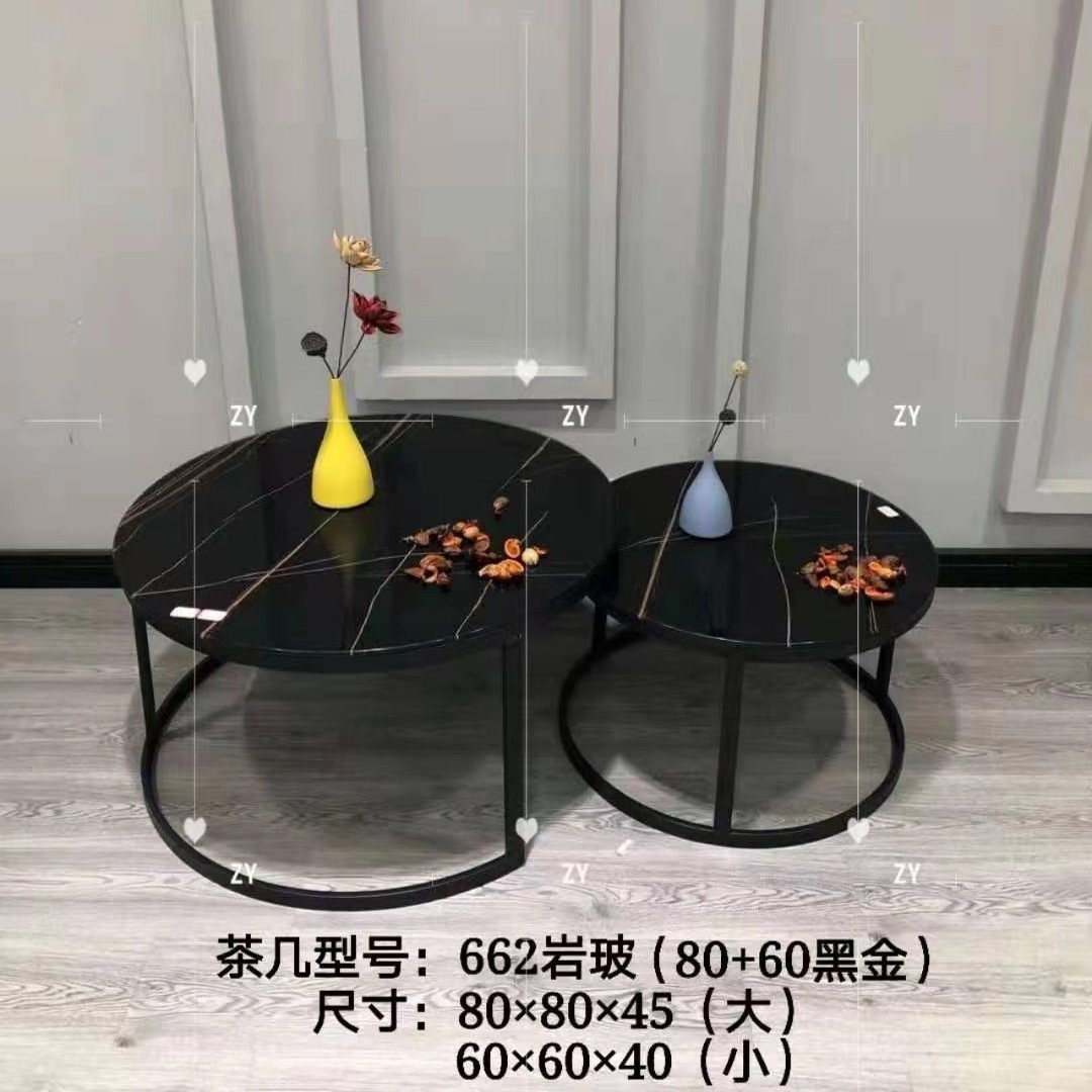 吕字家具-边几茶桌客厅家用小户型茶几轻奢现代桌子简易北欧创意网红圆桌详情6