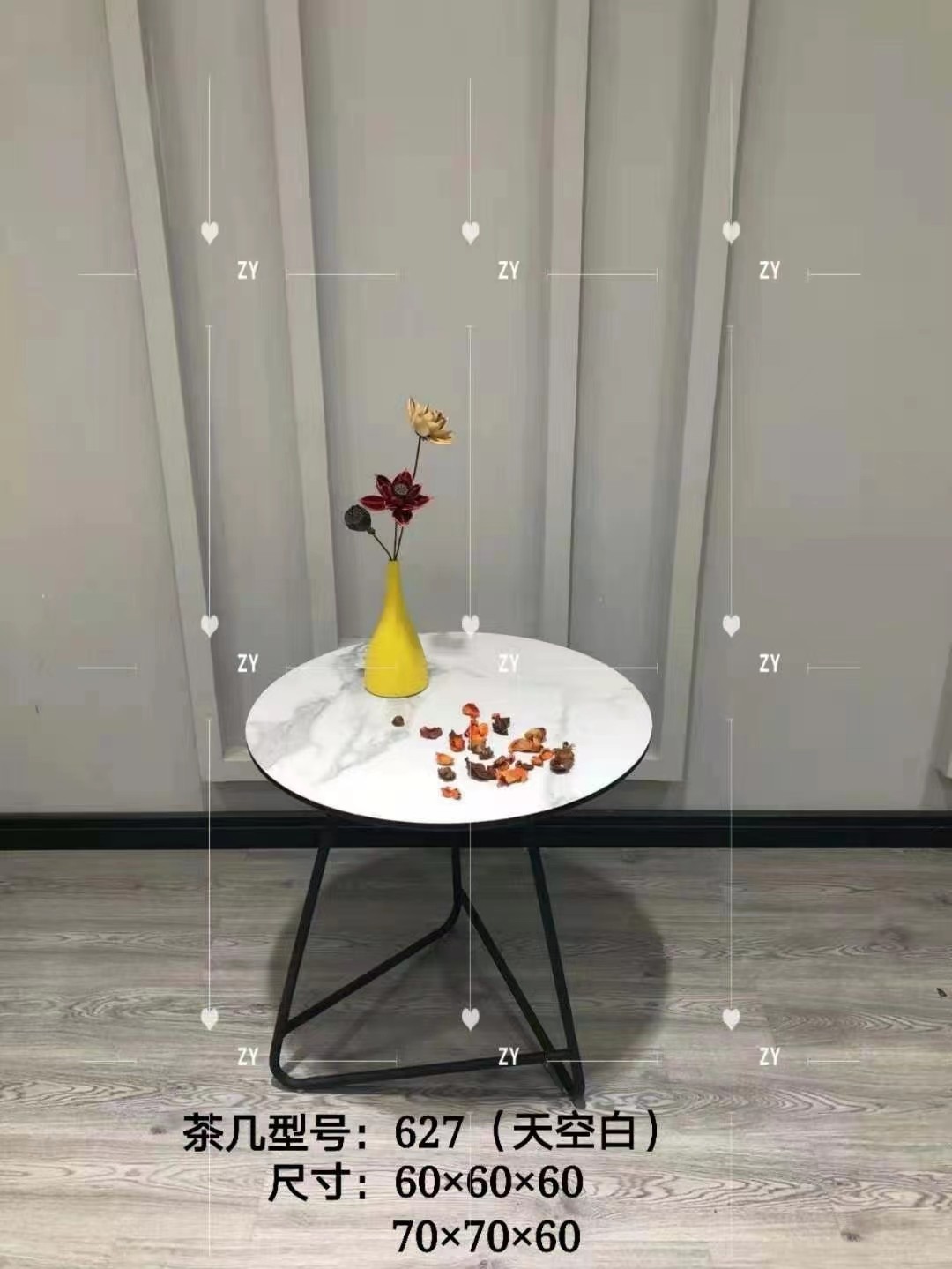 吕字家具-小茶几边几茶桌简约客厅家用小户型桌子现代北欧创意网红圆桌详情9