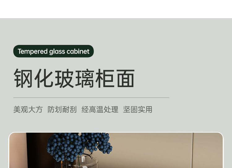 智能床头柜小型铁艺极简约现代轻奢岩板实木无线充电卧室床边柜子详情21