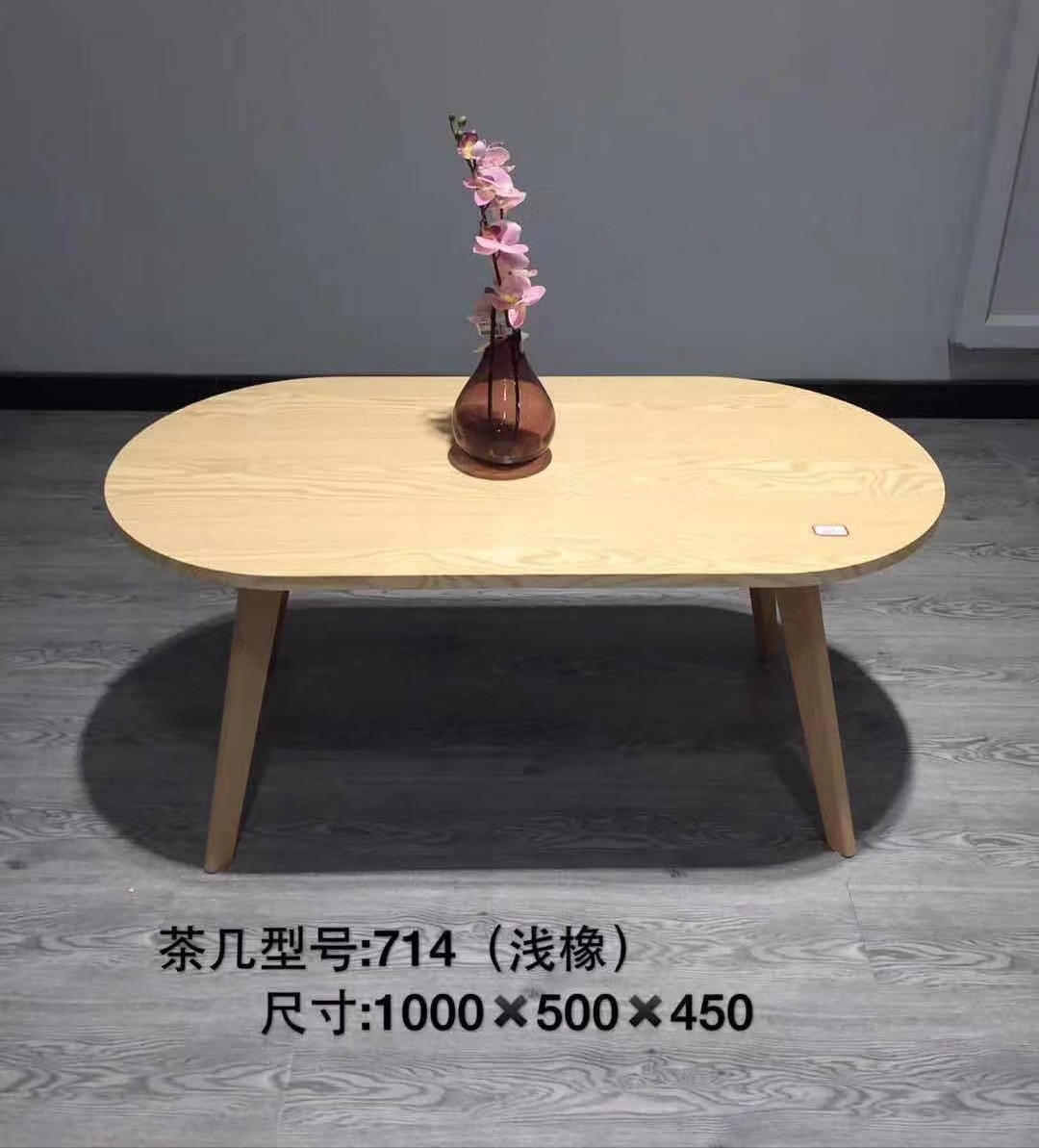 吕字家具-茶几现代小户型客厅家用北欧圆形桌子简约网红伸缩茶几详情5