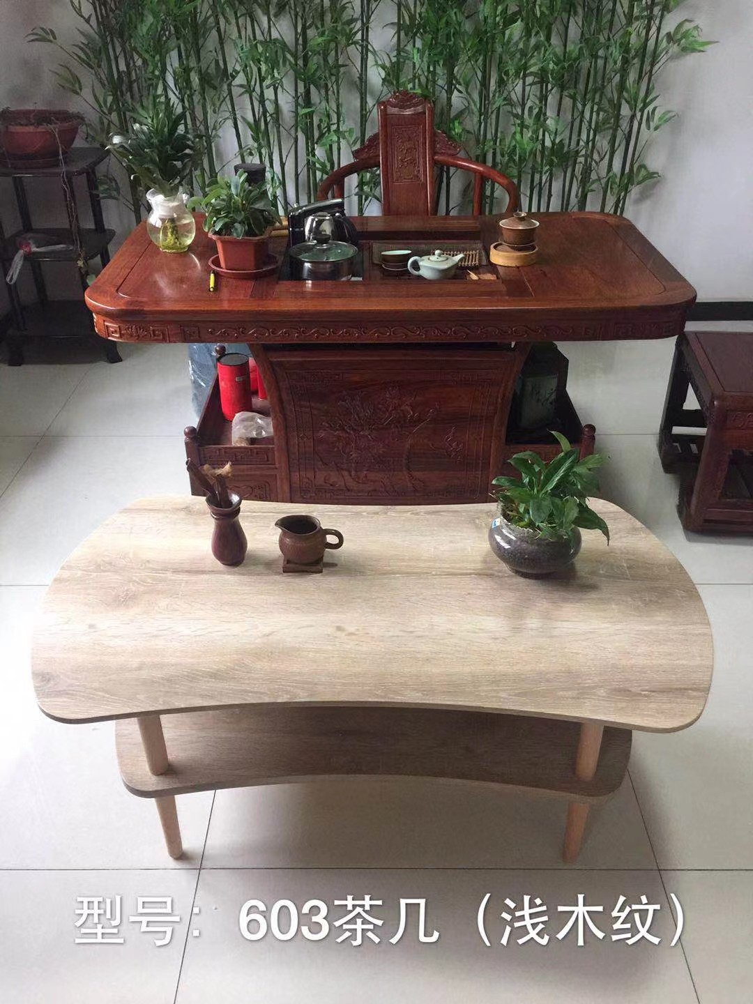 吕字家具-北欧茶几简约小户型桌子客厅网红轻奢现代简易花几边几详情7