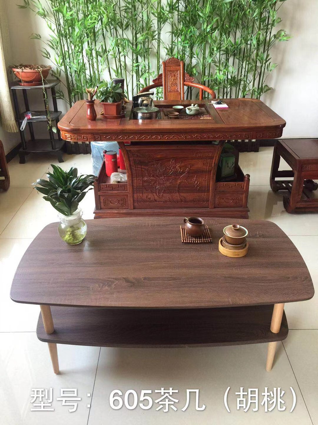 吕字家具-北欧茶几简约小户型桌子客厅网红轻奢现代简易花几边几详情13