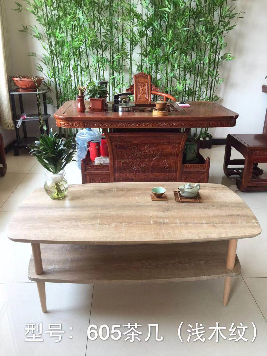吕字家具-北欧茶几简约小户型桌子客厅网红轻奢现代简易花几边几详情15