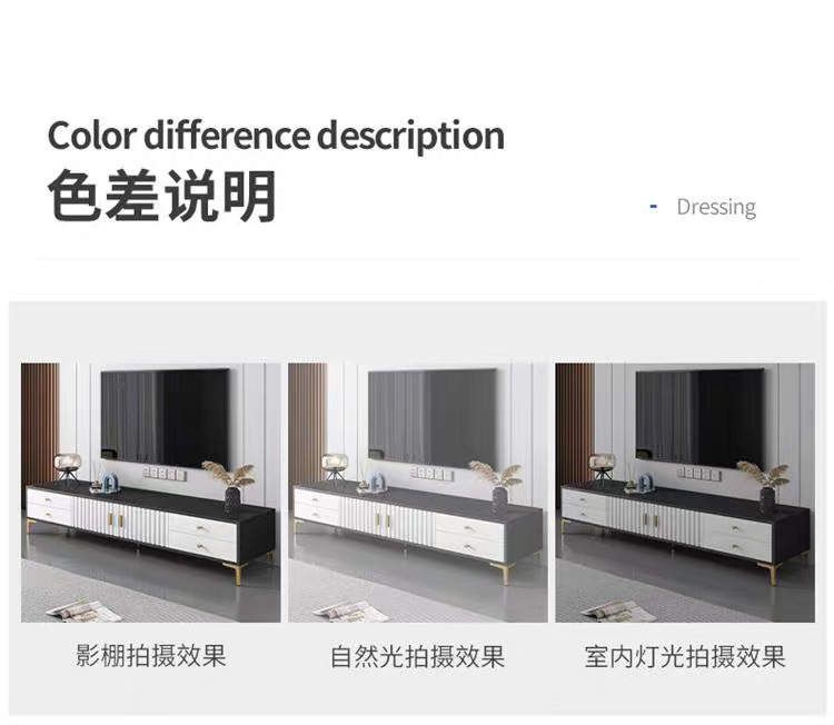 电视柜家用落地简约现代小户型客厅茶几卧室轻奢意式新款电视机柜详情19