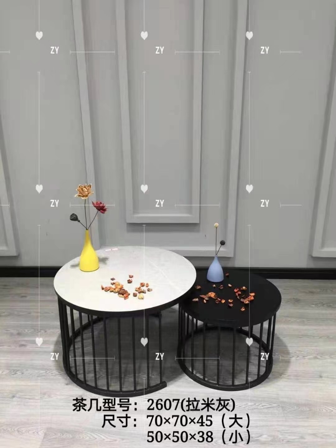 吕字家具-茶几桌客厅家用小户型沙发角几轻奢现代客厅小桌子边几详情4