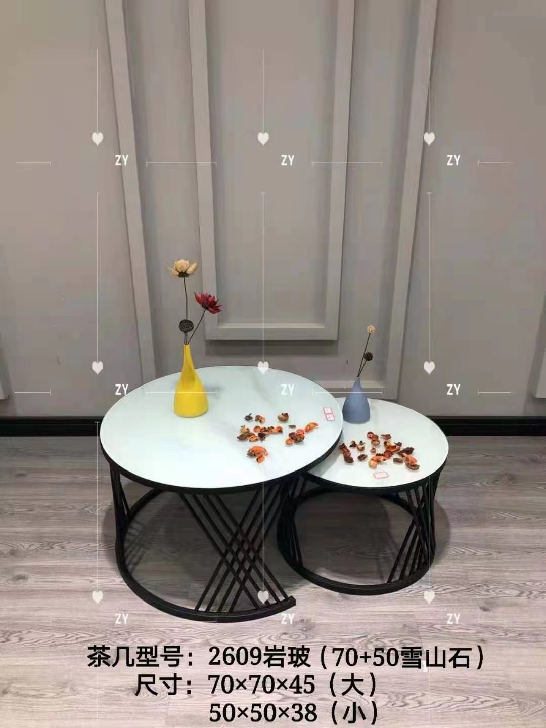 吕字家具-茶几桌客厅家用小户型沙发角几轻奢现代客厅小桌子边几详情8