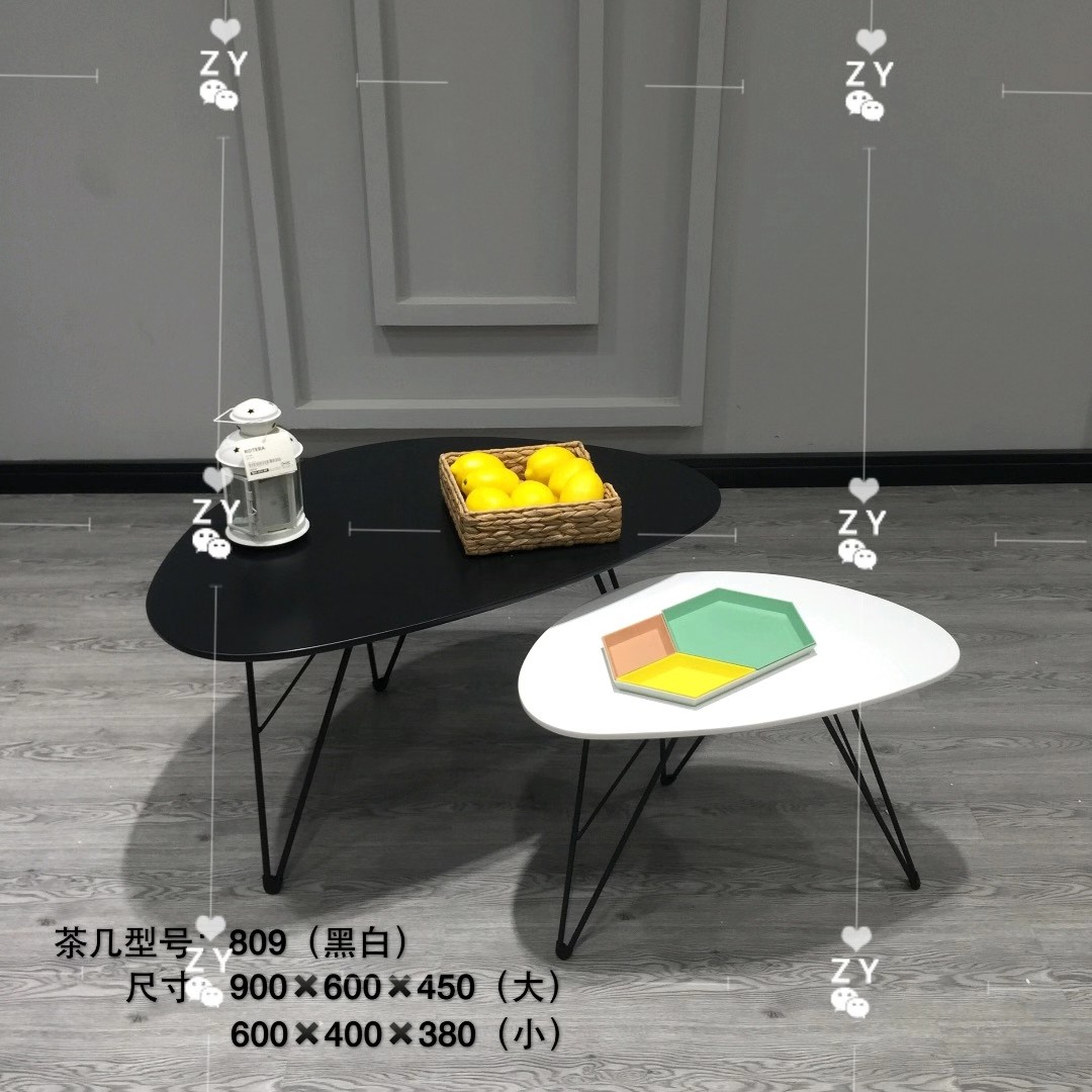 吕字家具-实木岩板茶几北欧简约桌子咖啡桌客厅小户型茶桌详情16