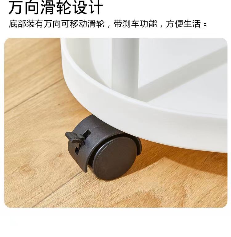 小户型带轮储物柜ins客厅收纳柜零食柜移动边几小茶几北欧床头柜详情11