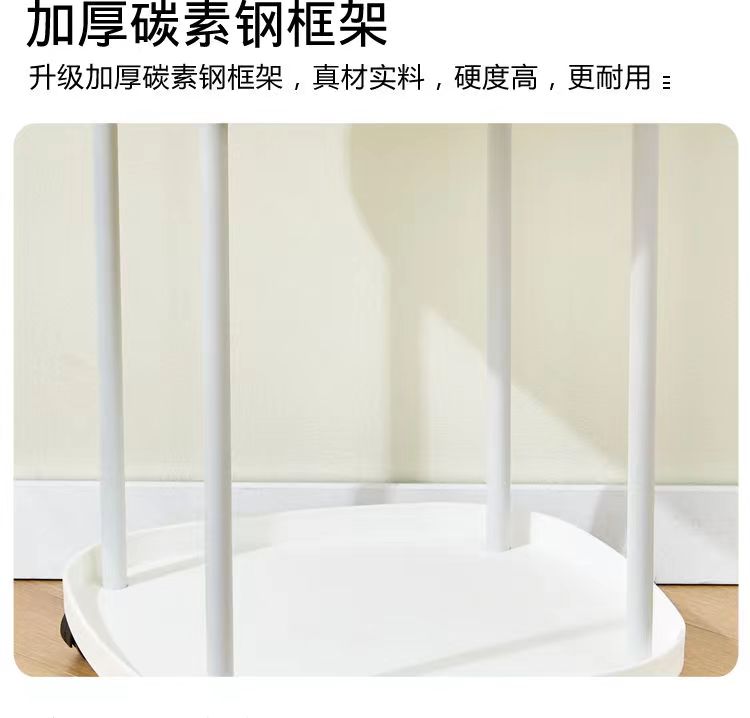 小户型带轮储物柜ins客厅收纳柜零食柜移动边几小茶几北欧床头柜详情9