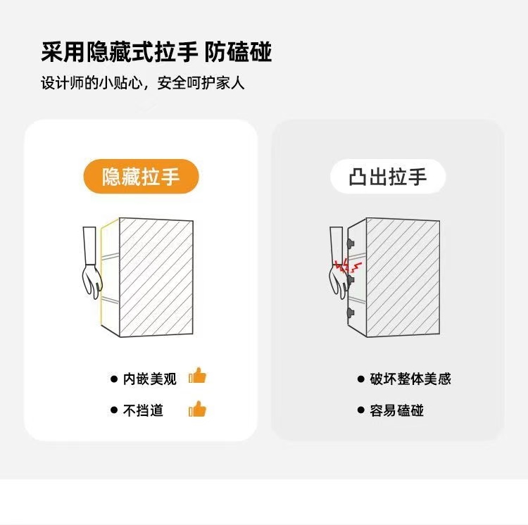 实木40cm梳妆台高级感卧室收纳柜踢脚线梳妆台现代简约化妆桌详情20