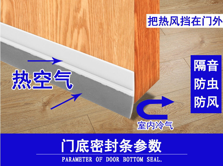 软硬拱挤门底条详情4