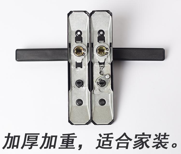 卫浴门锁铝合金门锁单舌执手锁厕所厨房玻璃门锁卫生间洗手间门锁详情12