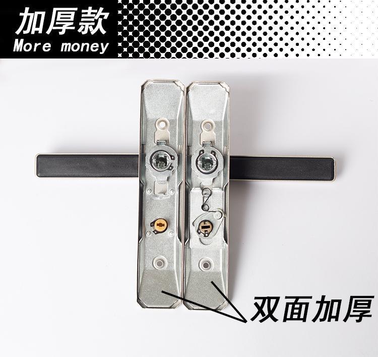 卫浴门锁铝合金门锁单舌执手锁厕所厨房玻璃门锁卫生间洗手间门锁详情11