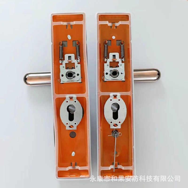 防盗门把手不锈钢防撬拉手家用门锁通用型入户门锁具老式大门把手详情2