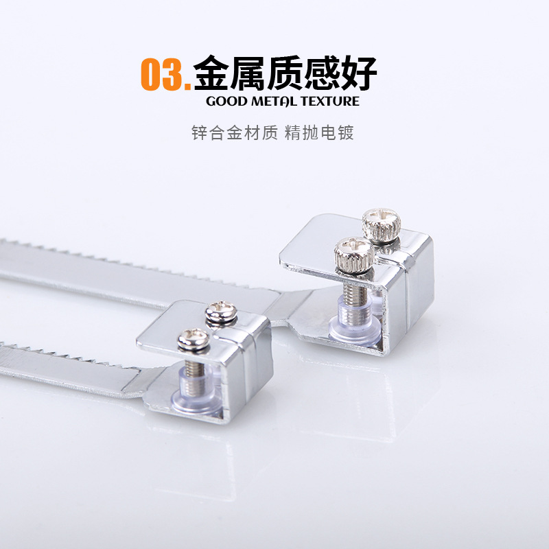 玻璃柜328玻璃锁 玻璃柜锁 展柜玻璃锁 玻璃移门锁 锯齿锁详情4