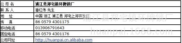 环牌 多把8把钥匙四方叶片锁挂锁家用小锁头学生宿舍柜锁拉门锁详情12