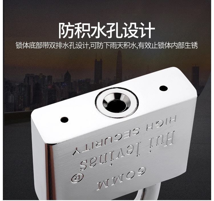 合金钢挂锁防水防锈家用户外通开行李箱长梁小挂锁小号锁具锁头详情6